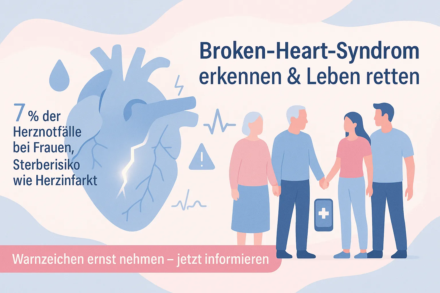 Broken-Heart-Syndrom: Ein gebrochenes Herz kann tödlich sein