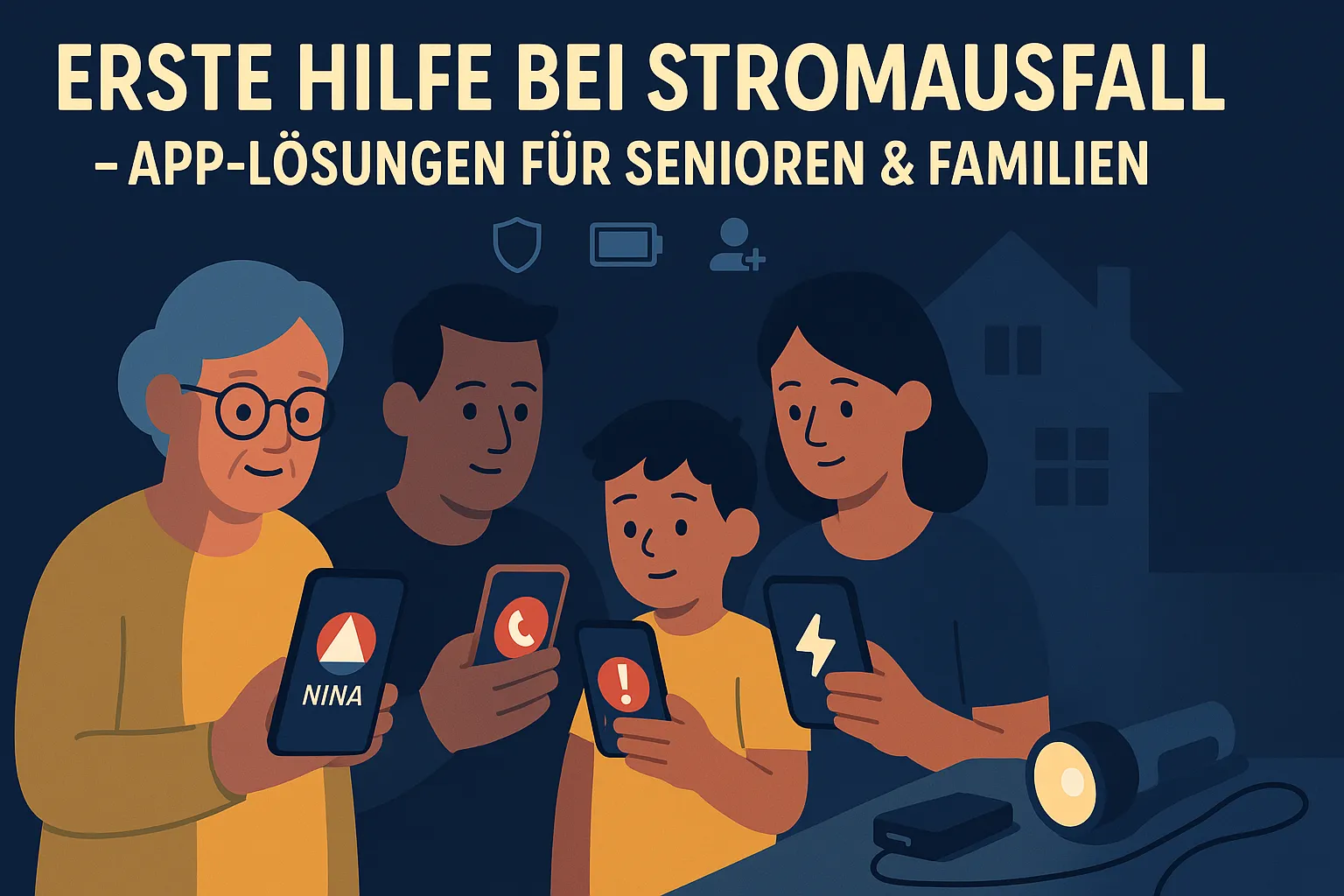 Beitragsbild: Erste Hilfe bei Stromausfall: App-Lösungen für Senioren und Familien Beitragsbild: Erste Hilfe bei Stromausfall: App-Lösungen für Senioren und Familien