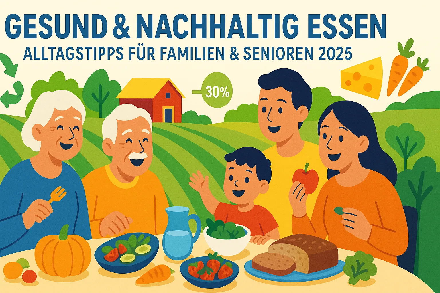 Gesund und nachhaltig essen – geht das?