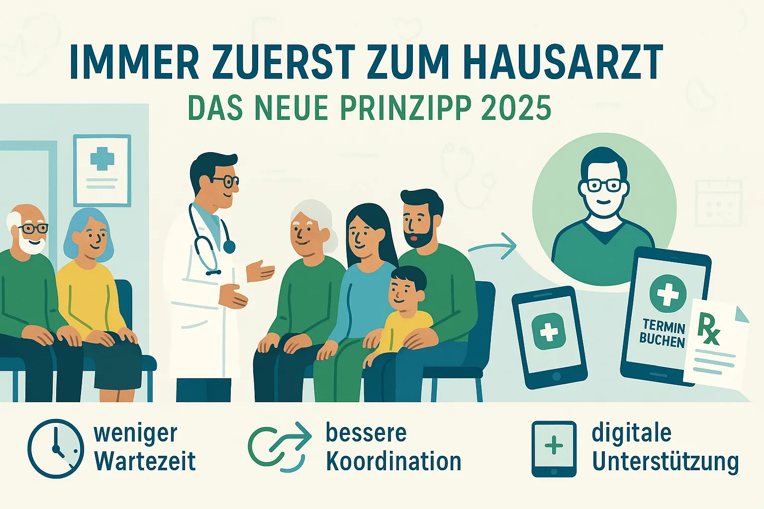 Beitragsbild: Immer zuerst zum Hausarzt – warum eigentlich?